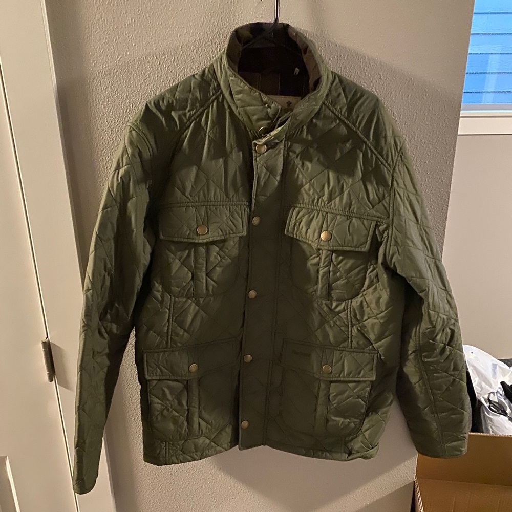 Men’s Barbour quilted jacket